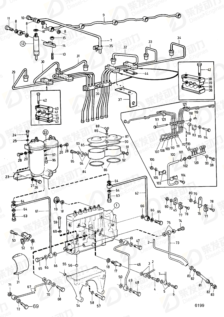 volvo penta Attaching plate 844659 Drawing volvo penta Attaching plate 844659 Drawing